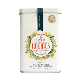 Sunbird Rooibos Matzikama Single Origin rooibos tea in tea bags