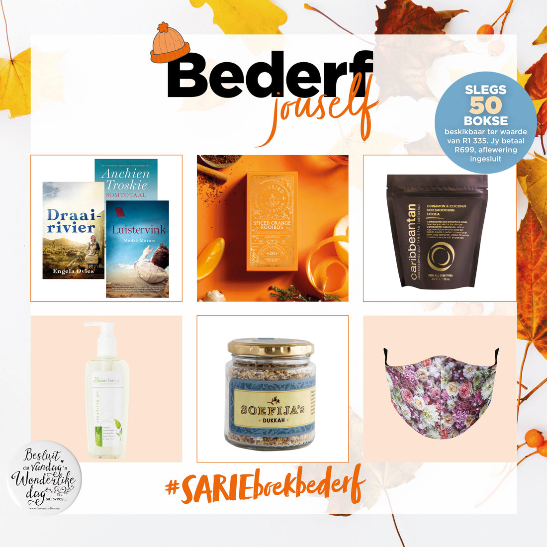 SARIE Magazine Winter Box & Sunbird Rooibos tea