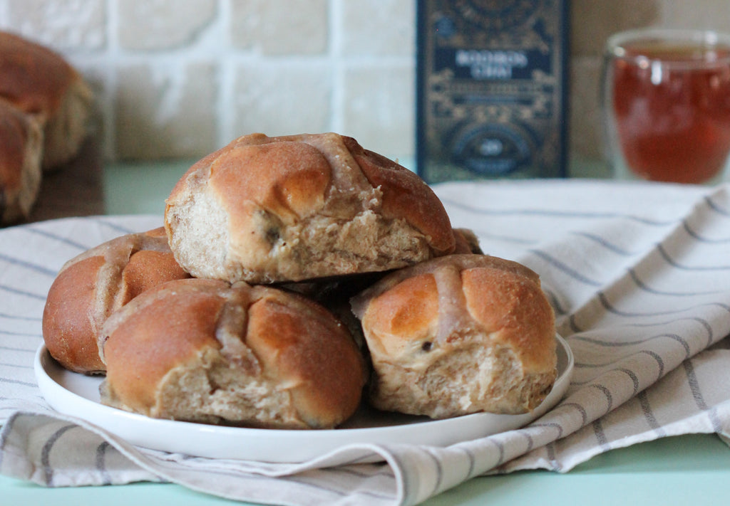 What is Easter without Rooibos Chai Hot Cross Buns?