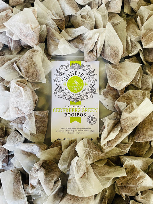 Cederberg Green Rooibos • Organic Rooibos Refill 100g • Single Origin • Sunbird Rooibos
