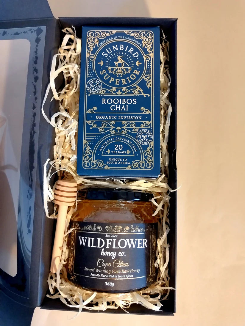 Chai Rooibos and Honey Gift Box • Sunbird x Wildflower
