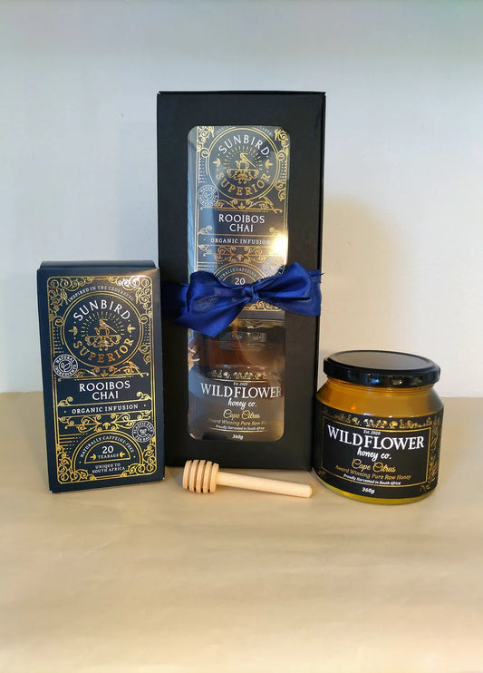 Chai Rooibos and Honey Gift Box • Sunbird x Wildflower