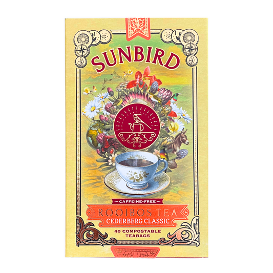 NEW • Cederberg Classic Rooibos Teabags • 100g • Single Origin • Sunbird Rooibos