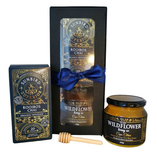 Chai Rooibos and Honey Gift Box • Sunbird x Wildflower